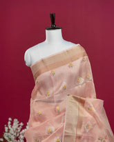 SC3118-Tissue Sequence Saree